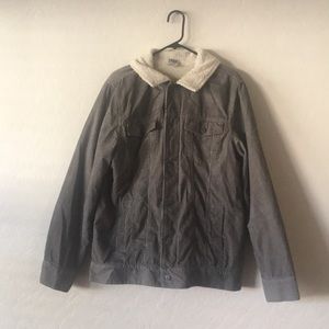 Men’s Long Sleeve Corduroy Jacket